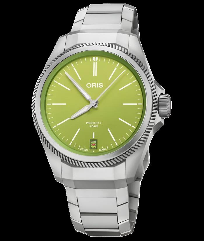 ORIS MOD. PROPILOT X EDIÇÃO KERMIT