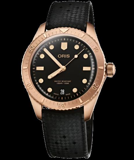 ORIS MOD. DIVERS SIXTY-FIVE COTTON CANDY SEPIA