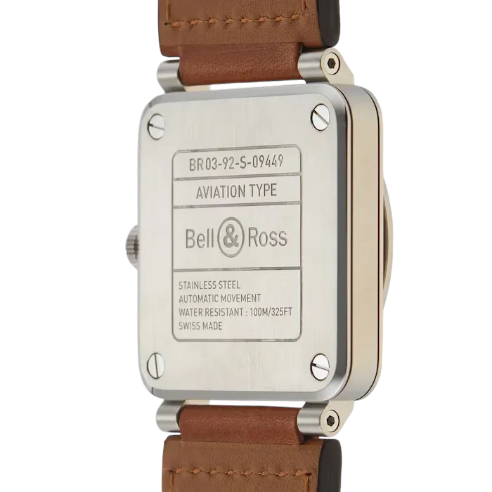 BELL & ROSS GOLDEN HERITAGE | BR0392-GH-ST/SCA