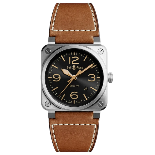 BELL & ROSS GOLDEN HERITAGE | BR0392-GH-ST/SCA