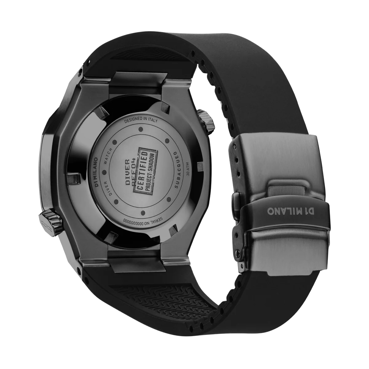 D1 MILANO Subacqueo Ref-04 -Project Shadow Edition D1-DVRJSH