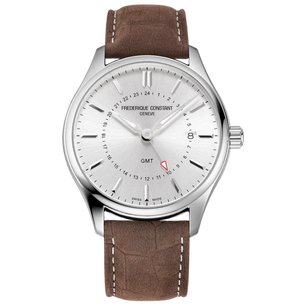 FREDERIQUE CONSTANT Clássicos Quartzo GMT | FC-252SS5B6