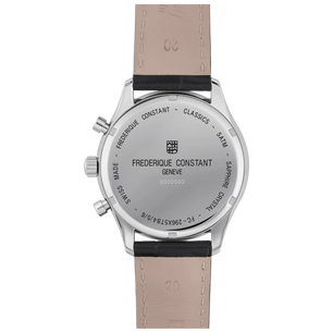 FREDERIQUE CONSTANT Quartzo Cronógrafo Triplo Calendário | FC-296SW5B6