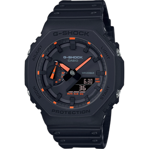 CASIO G-SHOCK 2100 Series - Neon Orange Index | GA-2100-1A4ER