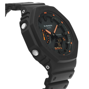 CASIO G-SHOCK 2100 Series - Neon Orange Index | GA-2100-1A4ER