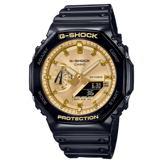 CASIO G-SHOCK Mod. OAK - Mostrador dourado