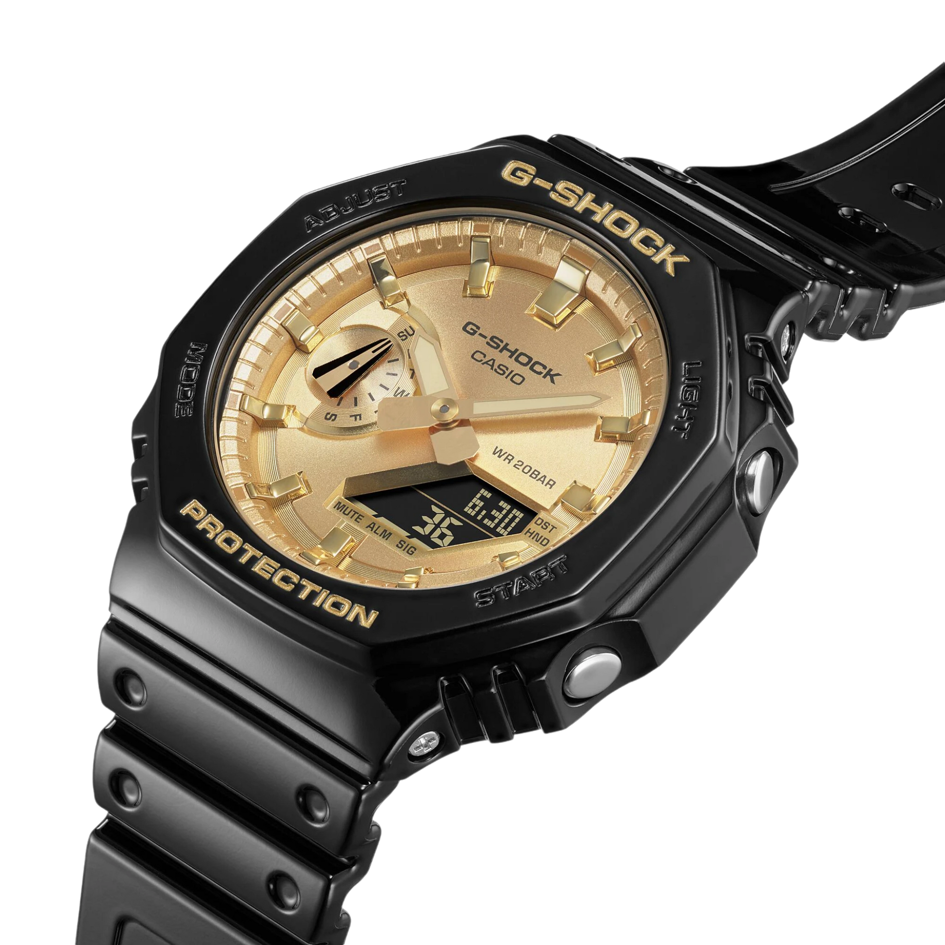 CASIO G-SHOCK Mod. OAK - Mostrador dourado