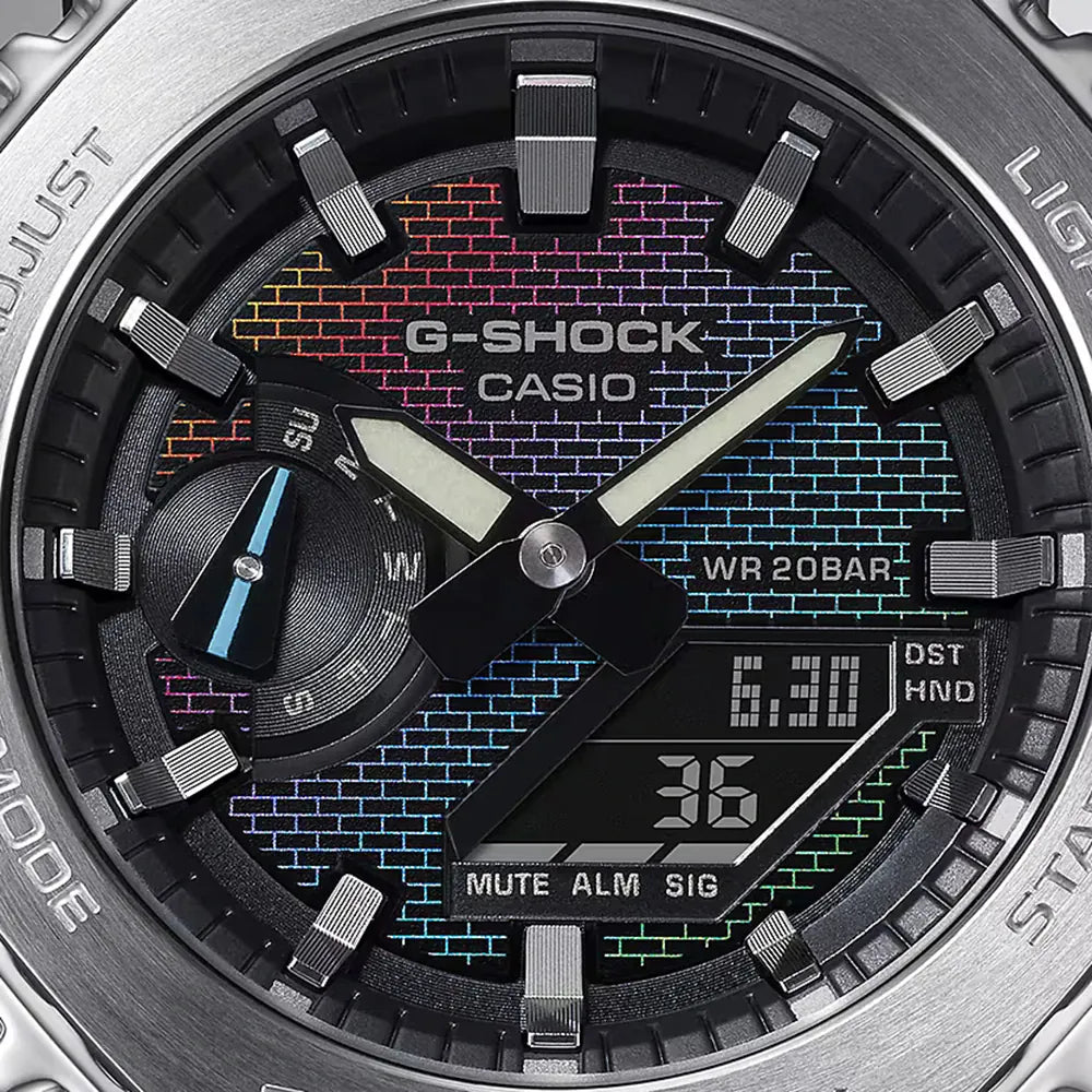 G-SHOCK Mod. OAK - SÉRIE RAINBOW BRICK WALL