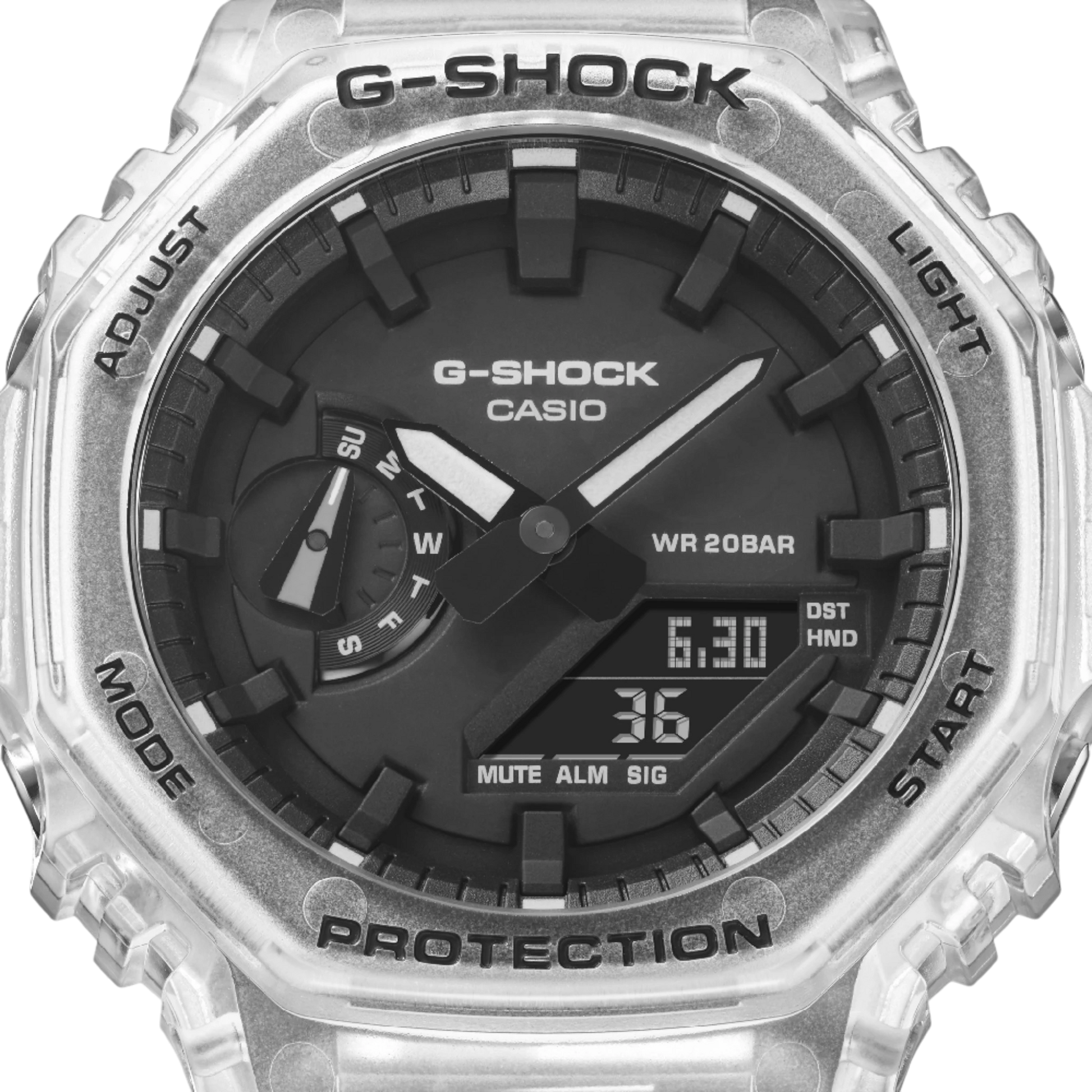 CASIO G-SHOCK Mod. Coleção OAK - SÉRIE SKELETON