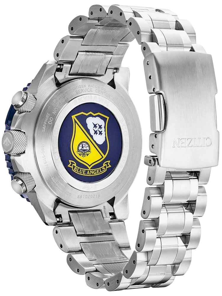 CITIZEN Blue Angels controlado por rádio | JY8078-52L