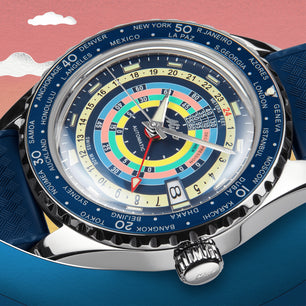 MIDO Ocean Star Descompressão Worldtimer M026.829.17.041.00