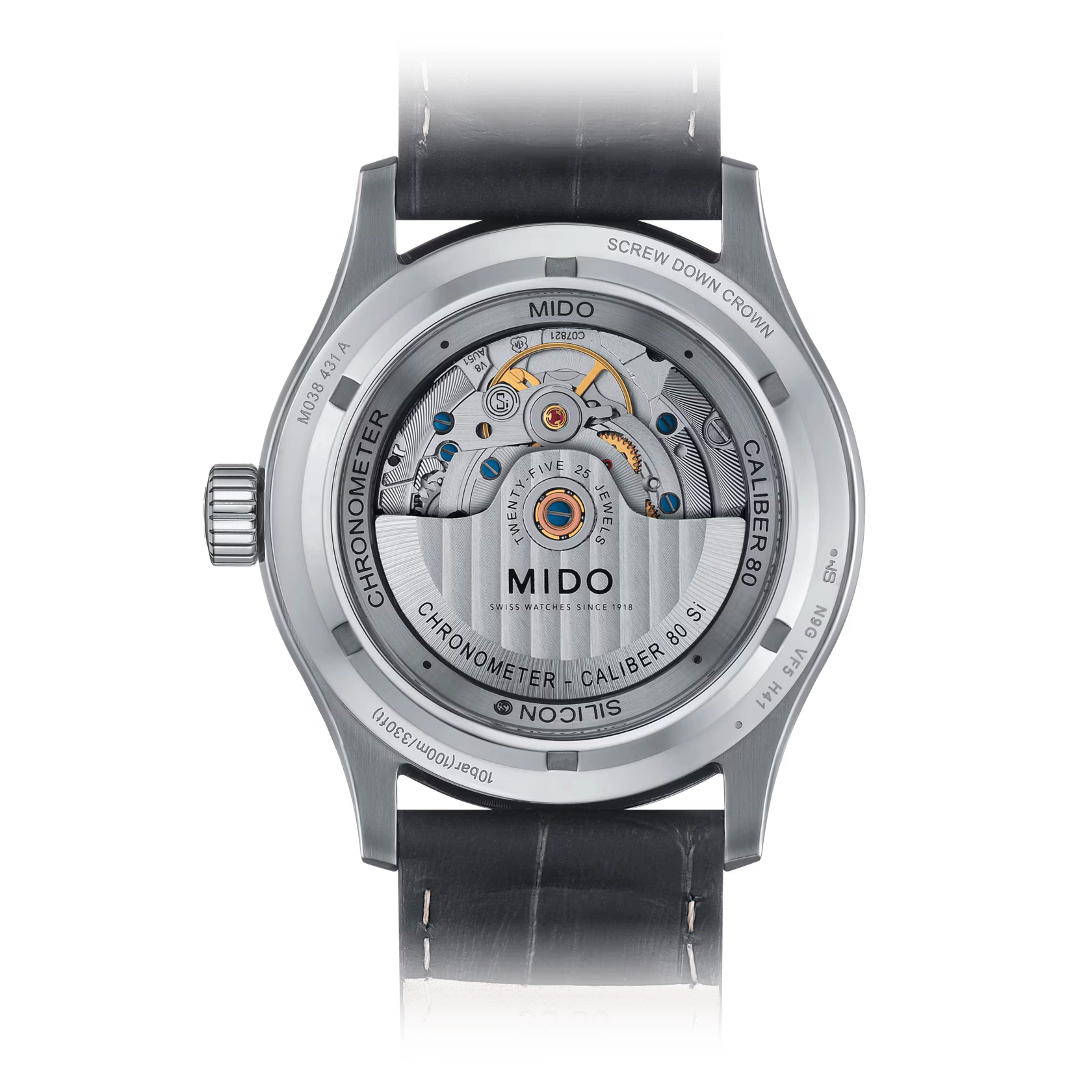 MIDO Multifort Chronometer 1 M038.431.16.031.00