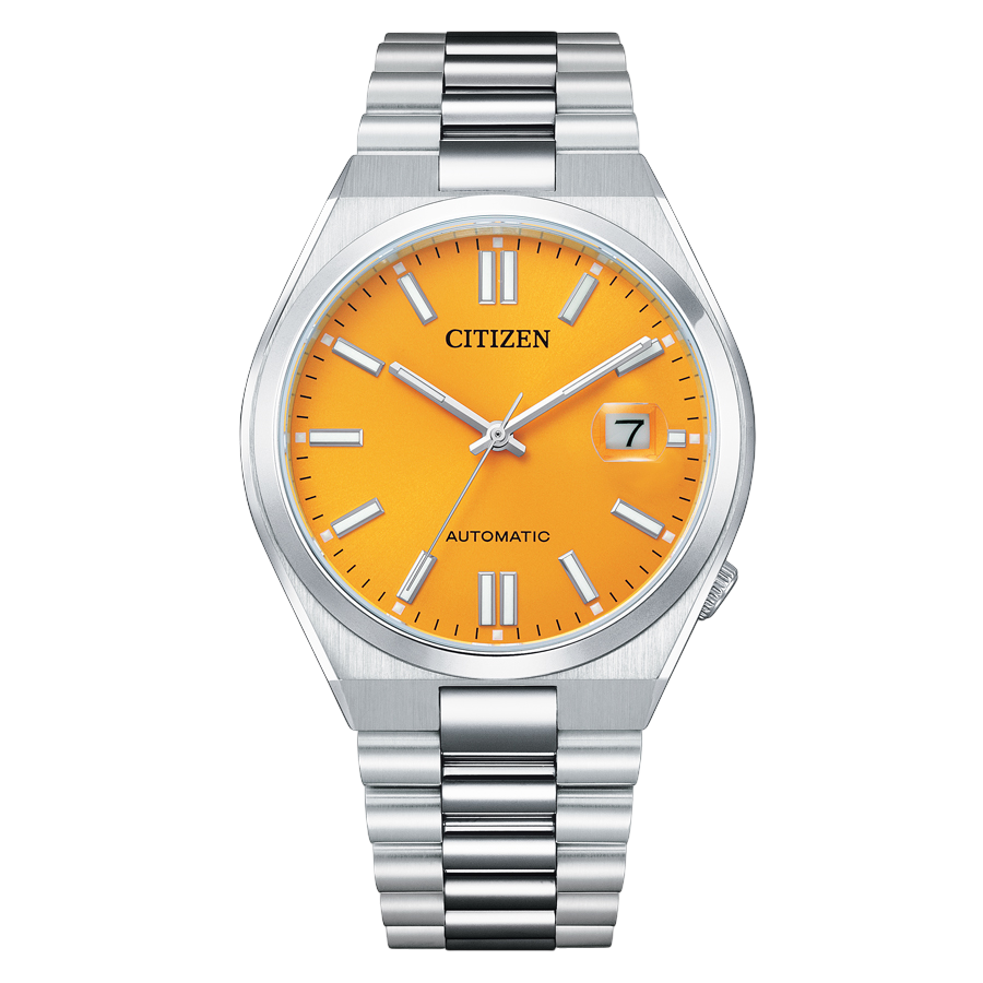 CITIZEN Tsuyosa Automático - Amarelo Mel | NJ0150-81Z