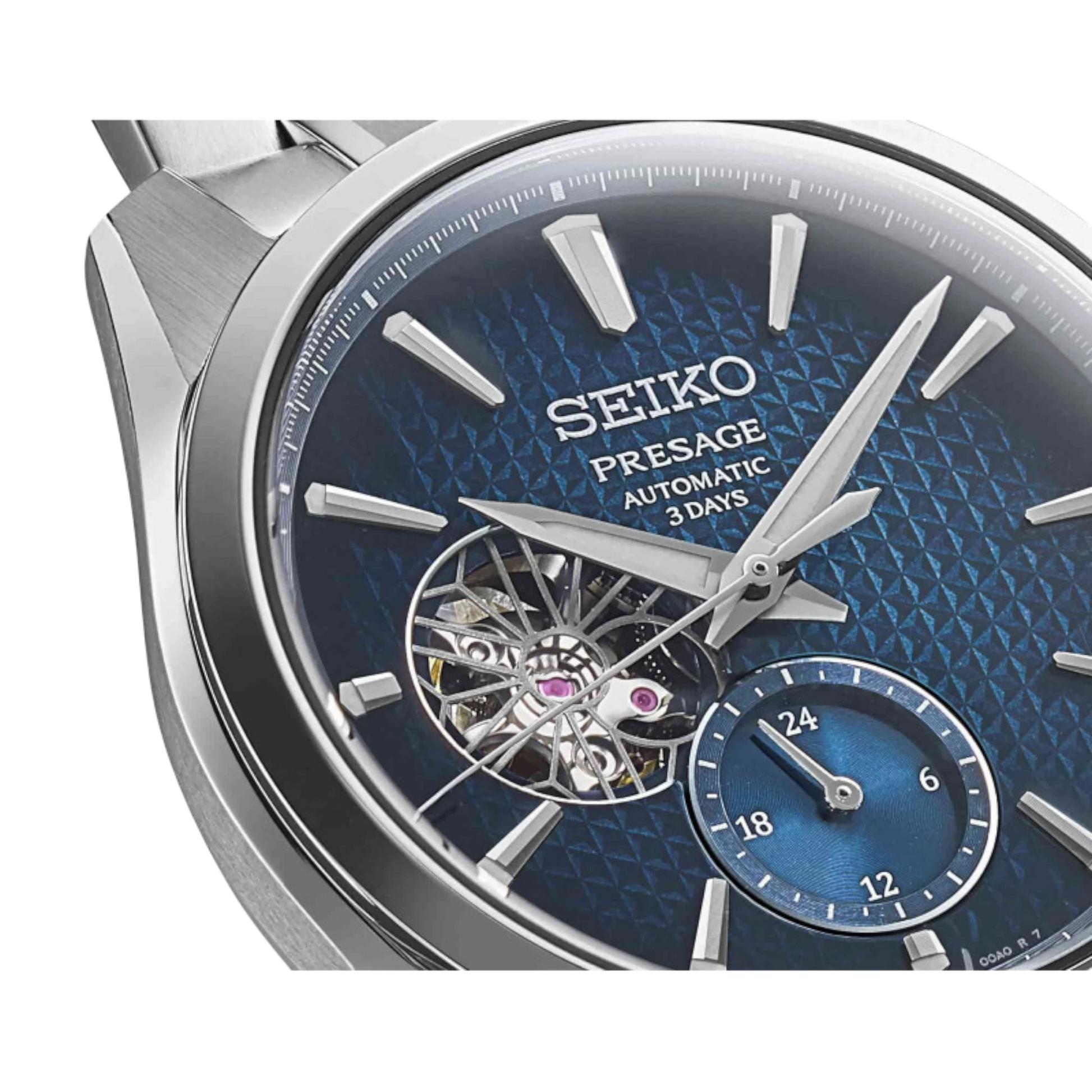 SEIKO PRESAGE Coração Aberto com Bordas Afiadas | SPB417J1