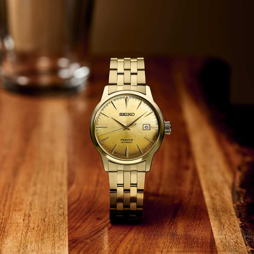 SEIKO PRESAGE Hora do Coquetel 'Beer Julep' | SRPK46J1