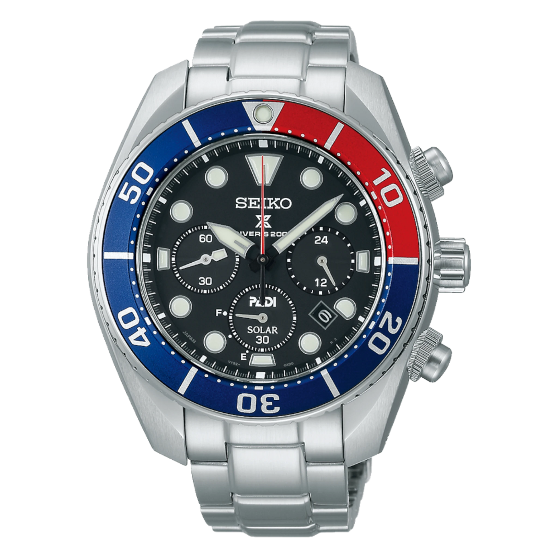 SEIKO PROSPEX Padi Sumo Edição Especial Cronógrafo Solar | SSC795J1