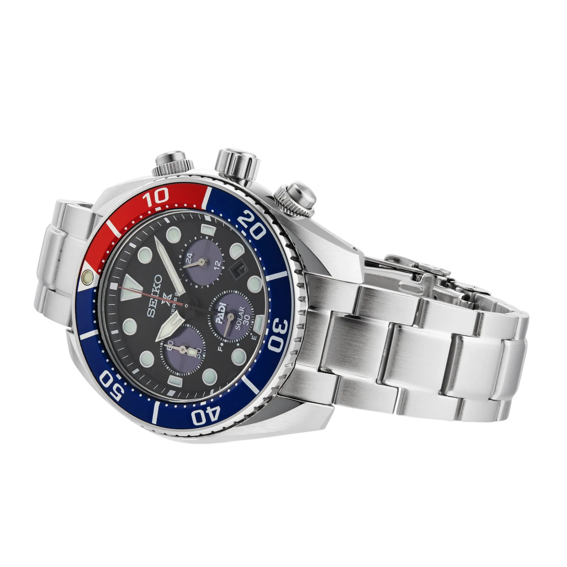 SEIKO PROSPEX Padi Sumo Edição Especial Cronógrafo Solar | SSC795J1