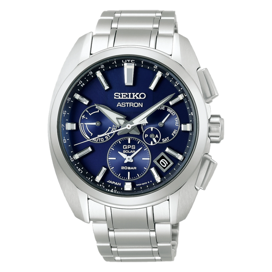 SEIKO Astron Solar GPS Titânio Dual Time | SSH065 