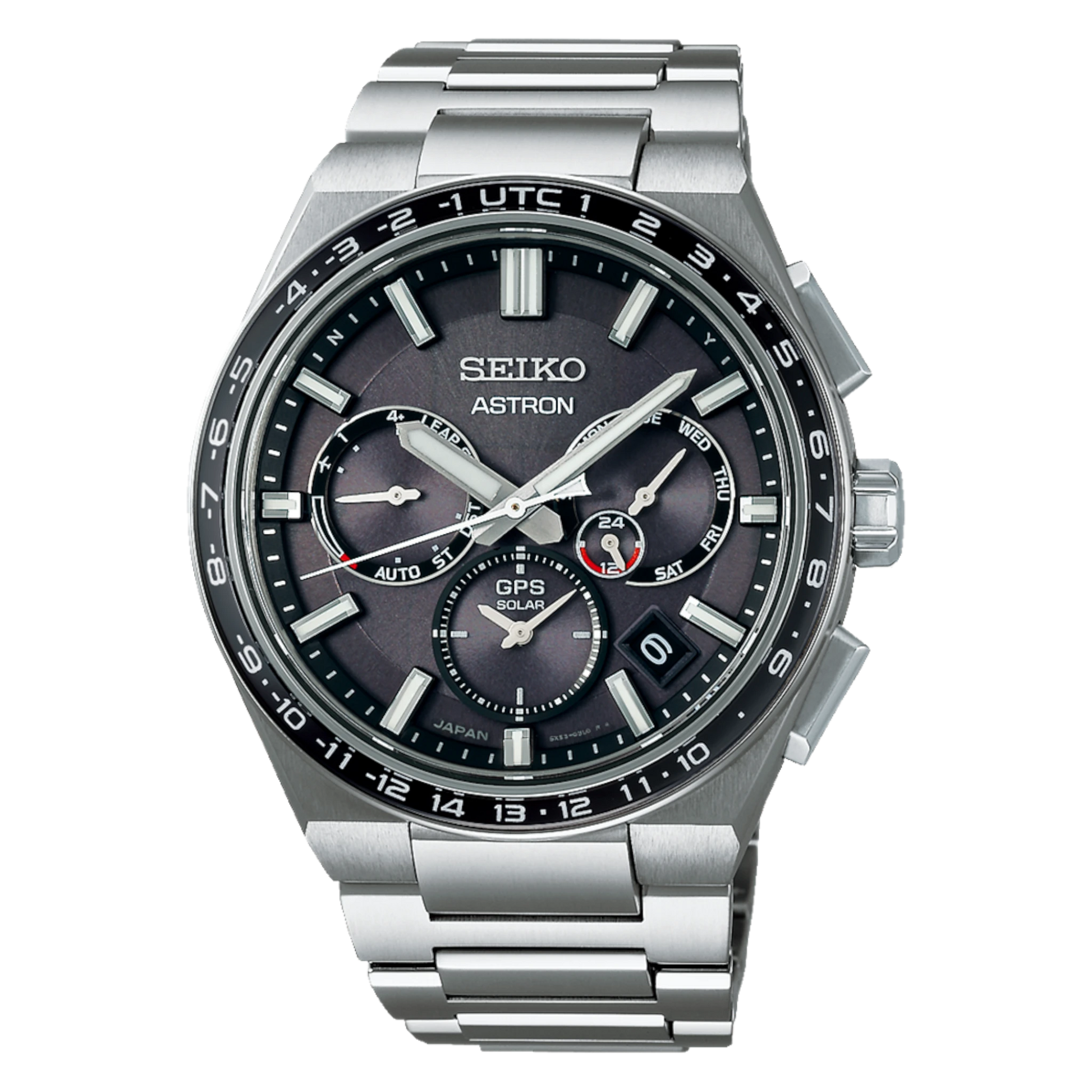 SEIKO Astron Solar GPS Titânio | SSH111J1