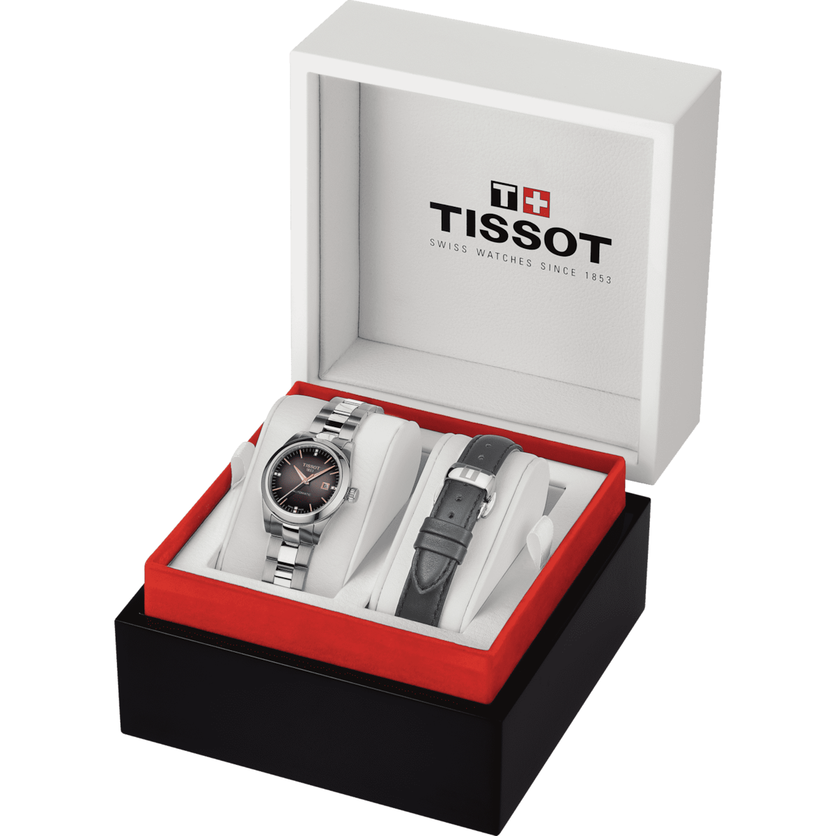 TISSOT T-My Lady Diamonds Automático Pacote Especial | T1320071106601