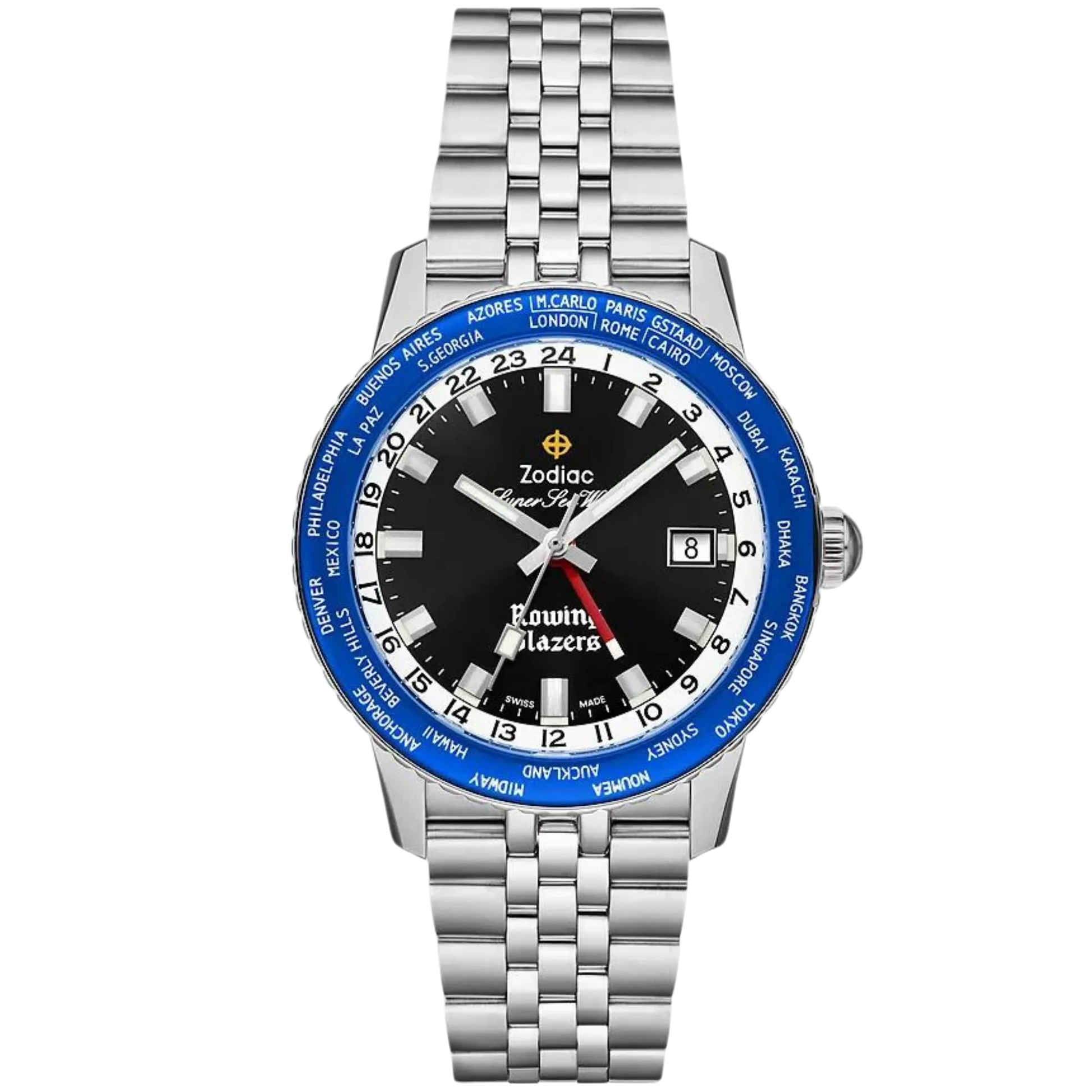 ZODIAC Super Sea Wolf Gmt Rowing Blazers | ZO9414 Limited Edition