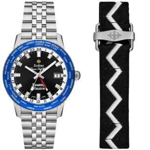 ZODIAC Super Sea Wolf Gmt Rowing Blazers | ZO9414 Limited Edition